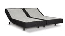 GFD Home - S86 InMotion Silver Power Base Split Queen Bed Frame,Base 30x80x6 - GreatFurnitureDeal