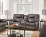 Southern Motion - Avalon Double Reclining 3 Piece Living Room Set in Empire Charcoal - 838-31-28-1838S-EMPIRE CHARCOAL - GreatFurnitureDeal