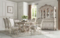 Acme Furniture - Gorsedd Antique White 9 Piece Dining Table Set - 67440-9SET