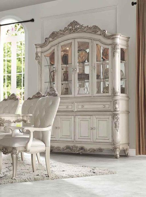 Acme Furniture - Gorsedd Antique White Hutch & Buffet - 67444 - GreatFurnitureDeal