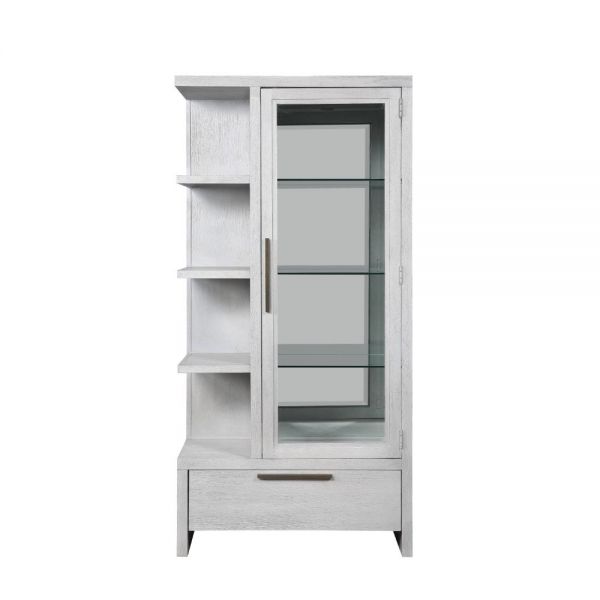 Acme Furniture - Aromas Curio in White Oak - 68115 - GreatFurnitureDeal