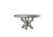 Acme Furniture - Dresden Dining Table (Round), Vintage Bone White - 68180 - GreatFurnitureDeal