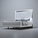ESF Furniture - Wave Bedroom 3 Piece Queen Bedroom Set in White - WAVEQSBEDWEHITE-3SET - GreatFurnitureDeal
