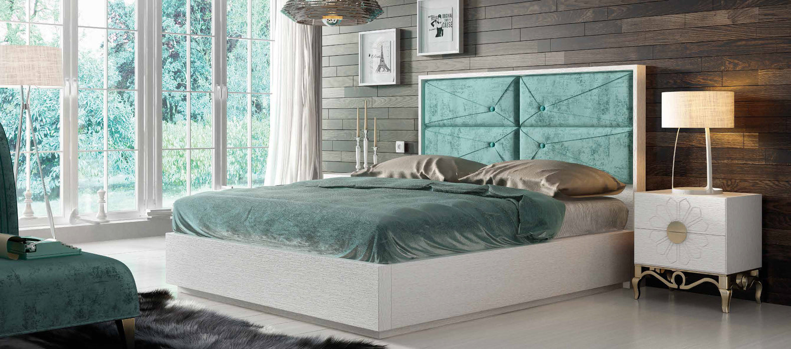 ESF Furniture - Franco Spain Dor 3 Piece Queen Bedroom Set - DOR63Q-3SET