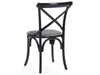 Zentique - Parisienne Black Birch Side Dining Chair - Set of 2 - FC035 301-1 - GreatFurnitureDeal