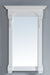 James Martin Furniture - Brookfield 26" Mirror in Bright White - 147-M26-BW - GreatFurnitureDeal