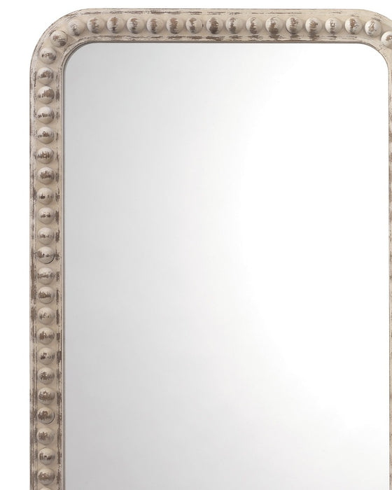 Jamie Young Company - Rectangle Audrey Mirror in White Washed Wood - 6AUDR-RECTWH