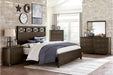 Homelegance - Griggs 6 Piece Queen Bedroom Set in Dark Brown - 1669-1-6SET - GreatFurnitureDeal