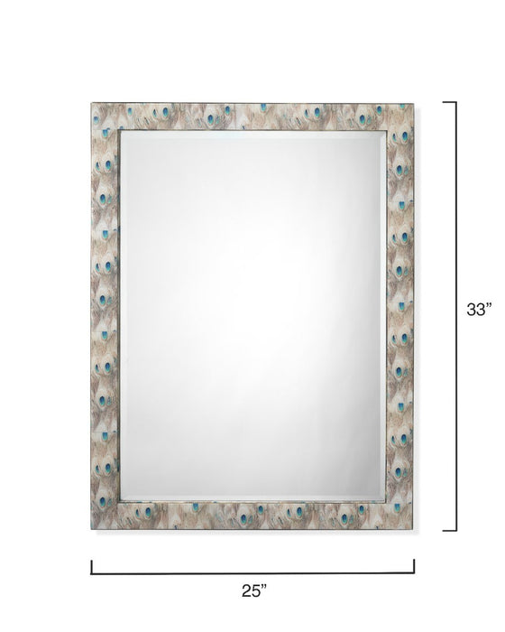 Jamie Young Company - Plume Rectangle Mirror - 6PLUM-RECTWH