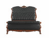 Acme Furniture - Dresden Eastern King Bed, PU & Cherry Oak - 28227EK - GreatFurnitureDeal