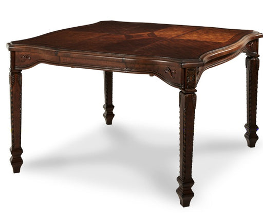 AICO Furniture - Windsor Court Gathering Table in Vintage Fruitwood - 70000-54 - GreatFurnitureDeal