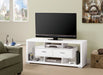 Coaster Furniture - 700113 White Storage TV Console - 700113