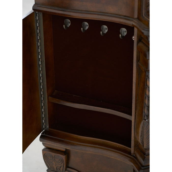 AICO Furniture - Windsor Court Dresser and Mirror Set in Vintage Fruitwood - 70050-60-54