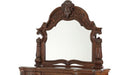 AICO Furniture - Windsor Court Dresser Mirror in Vintage Fruitwood - 70060-54 - GreatFurnitureDeal
