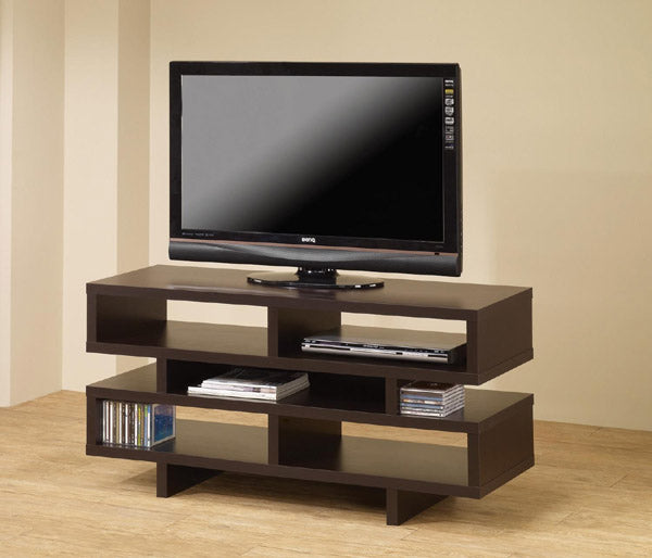 Coaster Furniture - Cappuccino TV Stand - 700720 - GreatFurnitureDeal