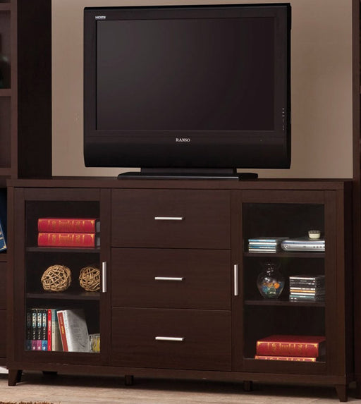 Coaster Furniture - Cappuccino TV Console - 700881 - GreatFurnitureDeal