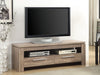 Coaster Furniture - 701975 Weathered Brown Storage TV Console - 701975