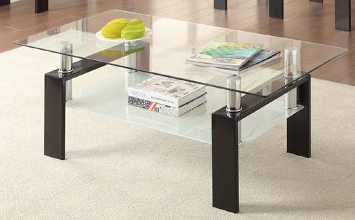 Coaster Furniture - 702288 Black Coffee Table - 702288