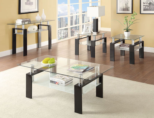 Coaster Furniture - 702288 Black Coffee Table - 702288
