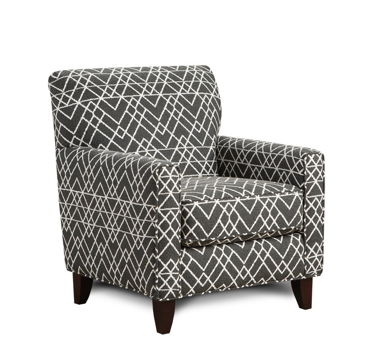 Southern Home Furnishings - Popstitch Shell Chair in Black - 702 Hyphen Onyx Chair - GreatFurnitureDeal