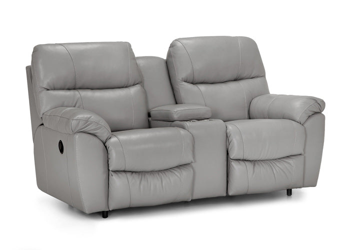 Franklin Furniture - Cabot 3 Piece Reclining Living Room Set in Bison Light Gray - 70742-34-07-LIGHT GRAY