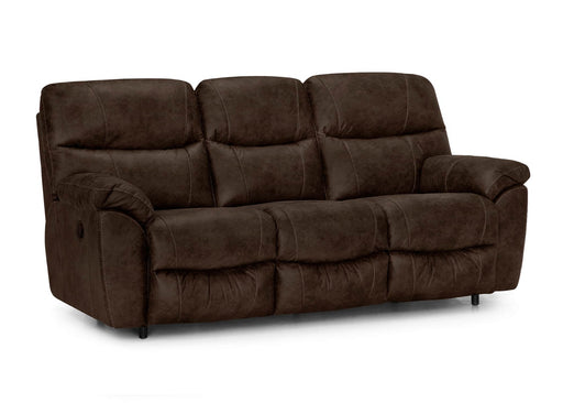 Franklin Furniture - Cabot Reclining Sofa Power Recline-USB Port in Chief Brown - 70742-83-BROWN