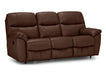 Franklin Furniture - Cabot Reclining Sofa Power Recline-USB Port in Bison Walnut - 70742-83-WALNUT - GreatFurnitureDeal