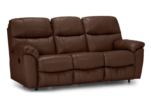Franklin Furniture - Cabot Reclining Sofa Power Recline-USB Port in Bison Walnut - 70742-83-WALNUT
