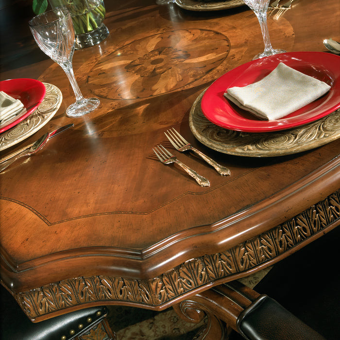AICO Furniture - Villa Valencia Rectangular Dining Table - 72002-55 - GreatFurnitureDeal