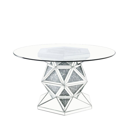 Acme Furniture - Noralie Dining Table in Mirrored - 72145 - GreatFurnitureDeal