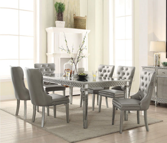Acme Furniture - Kacela 7 Piece Dining Table Set - 72155-7SET - GreatFurnitureDeal