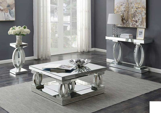 Coaster Furniture - Silver 2 Piece Occasional Table Set - 722518-S2 - GreatFurnitureDeal