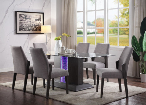 Acme Furniture - Belay 5 Piece Dining Table Set in Gray Oak - 72290-5SET - GreatFurnitureDeal