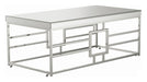 Coaster Furniture - Chrome 2 Piece Rectangle Occasional Table Set - 723078-S2