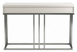 Coaster Furniture - Glossy White Sofa Table - 723139 - Back View