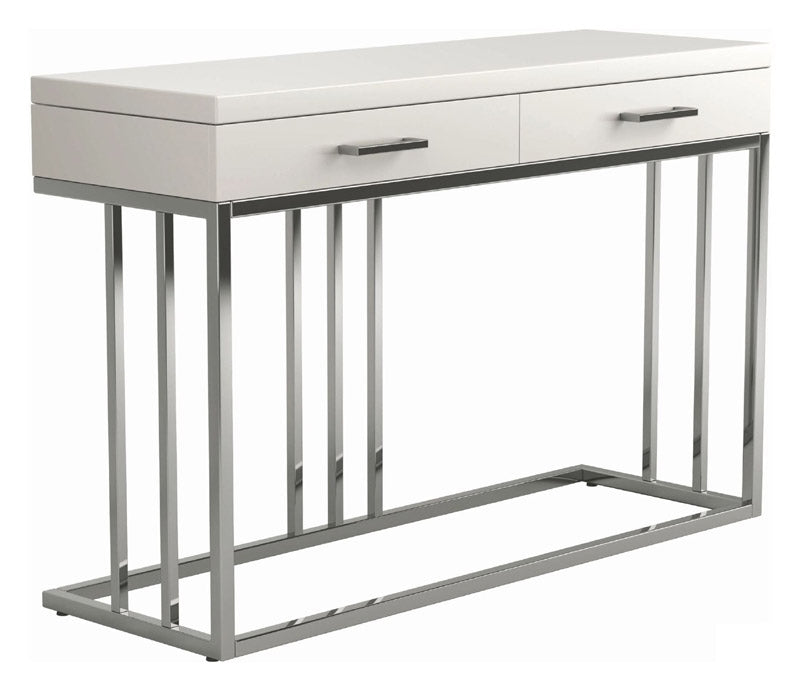 Coaster Furniture - Glossy White Sofa Table - 723139