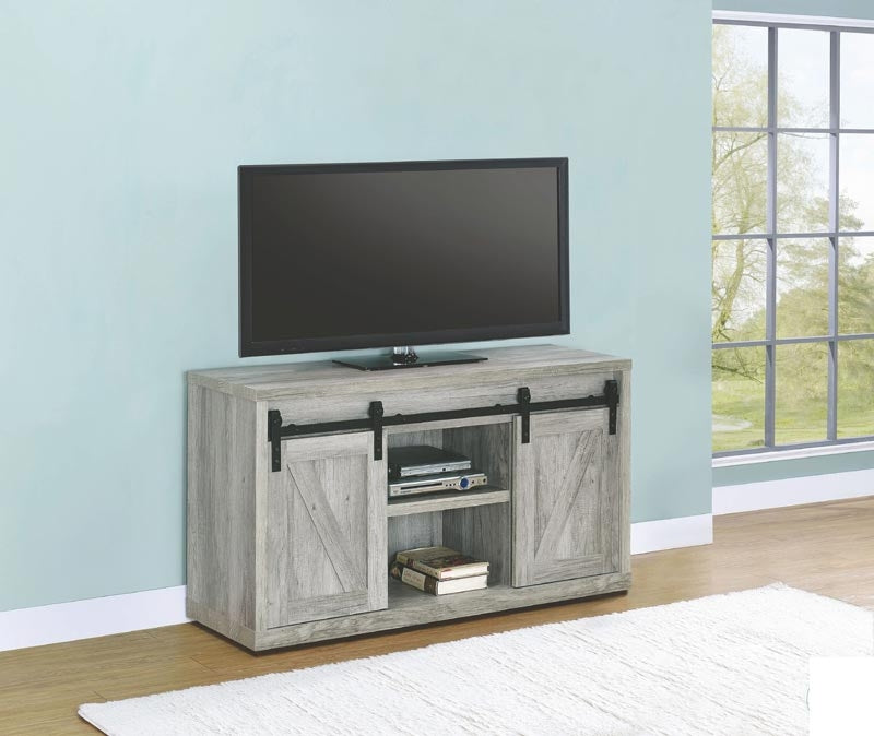 Coaster Furniture - Gray Driftwood 48" TV Console - 723261 - GreatFurnitureDeal