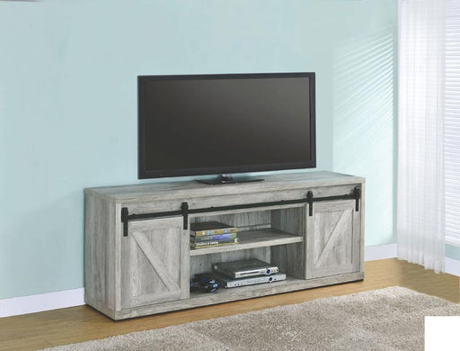 Coaster Furniture - Gray Driftwood 71" TV Console - 723263