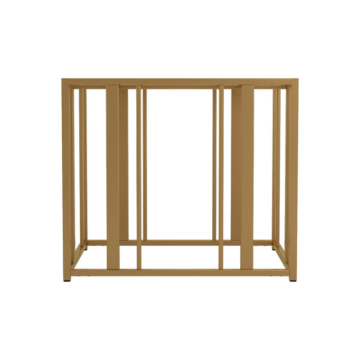 Coaster Furniture - Eastbrook Metal Frame End Table Matte Brass - 723607 - GreatFurnitureDeal