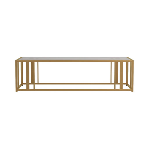 Coaster Furniture - Eastbrook Metal Frame Coffee Table Matte Brass - 723608 - GreatFurnitureDeal
