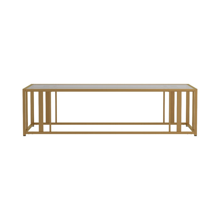 Coaster Furniture - Eastbrook Metal Frame Coffee Table Matte Brass - 723608
