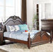 Furniture of America - Mandura 6 Piece Low Post Eastern King Bedroom Set in Cherry - CM7260-EK-6SET - GreatFurnitureDeal