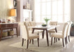 Acme Furniture - Gasha 6 Piece Dining Room Set - 72820-6SET - GreatFurnitureDeal