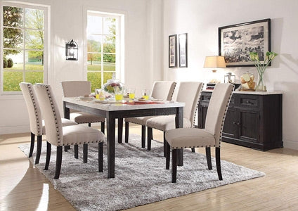 Acme Furniture - Nolan 7 Dining Room Set - 72850-7SET - GreatFurnitureDeal