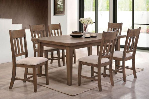 Acme Furniture -  Ulysses Dining Table, Weathered Oak - 73060 - GreatFurnitureDeal