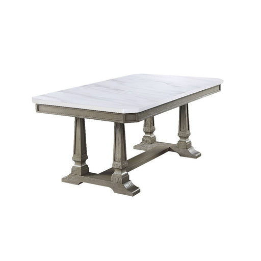Acme Furniture - Zumala Dining Table in Weathered Oak - 73260 - GreatFurnitureDeal