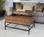 Coast To Coast - Brownstone Nut Brown lift Top Cocktail Table - 73306 - GreatFurnitureDeal