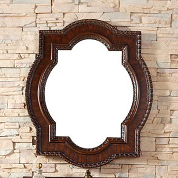 James Martin Furniture - Castilian 35" Mirror, Aged Cognac - 160-M35-ACG - GreatFurnitureDeal