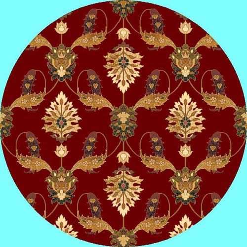 KAS Oriental Rugs - Cambridge Red Palazzo Area Rugs - KAS7364