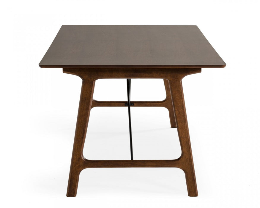 VIG Furniture - Modrest Oritz Mid-Century Modern Walnut Dining Table - VGMAMIT-5157